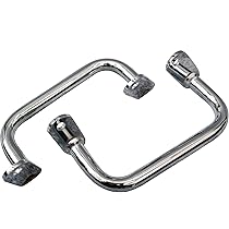 CBX400F サイドグリップ　ブラック 左右セット/純正タイプNC07 Amazon | CBX400F サイドグリップ 左右セット 黒/純正